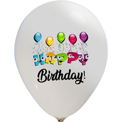 "Happy Birthday Funny - (25ct) 12"" Latex balloons - 2 sides "Happy Birthday Funny - (25ct) 12"" Latex balloons - 2 sides