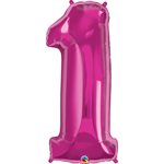 M.34'' CHIFFRE 1 MAGENTA QTX