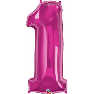 34'' M.NUMBER 1 MAGENTA QTX
