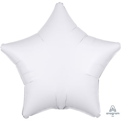 B.MYLAR ETOILE BLANC 18''