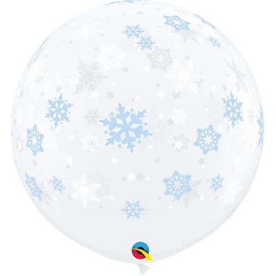 B.36'' WINTER SNOWFLAKES QUAL