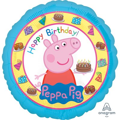 M.18'' PEPPA PIG HAPPY BIRTHDAY M.18'' PEPPA PIG HAPPY BIRTHDAY
