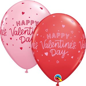 B.11'' Happy Valentine's little hearts p / 50