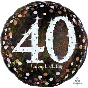 M.32'' SPARKLING BIRTHDAY 40