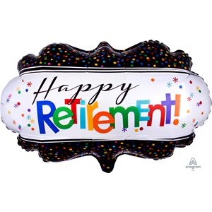 M.27'' HAPPY RETIREMENT H / S