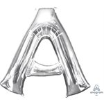 34''M.LETTER A SILVER H / S