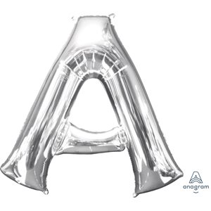 34''M.LETTER A SILVER H / S