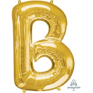 M.34'' LETTER B GOLD H / S