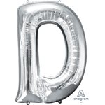 34''M.LETTER D SILVER H / S