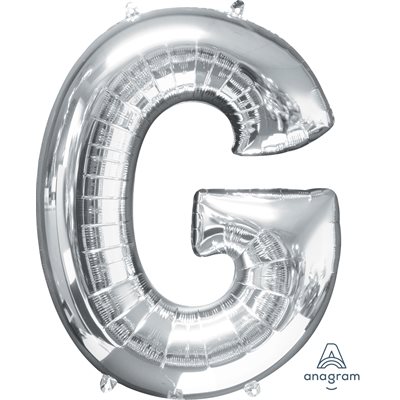 34''M.LETTER G SILVER H / S