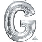 34''M.LETTER G SILVER H / S