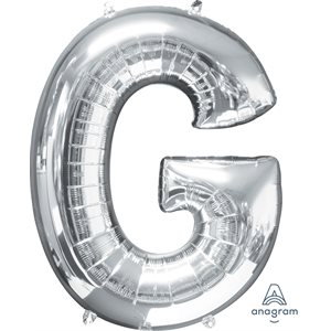 34''M.LETTER G SILVER H / S
