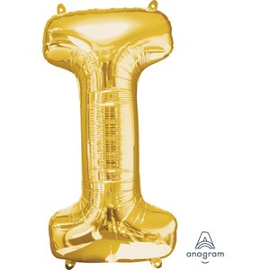 32'' M.LETTER I GOLD H / S