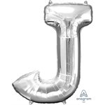 M.34'' LETTRE J ARGENT H / S