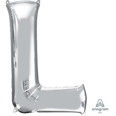 M.34'' LETTRE L ARGENT H / S