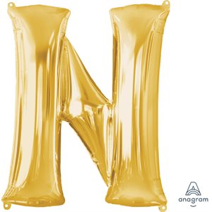 32''M. LETTER N GOLDH / S