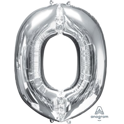 34''M.LETTER O SILVER H / S