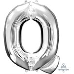 34''M.LETTER Q SILVER H / S