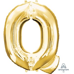 32'' M.LETTER Q GOLD H / S