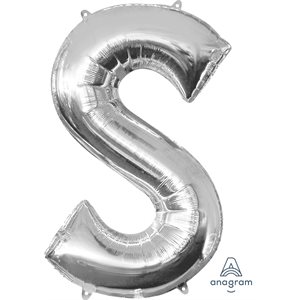 34''M.LETTER S SILVER H / S