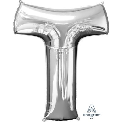 34''M.LETTER T SILVER H / S