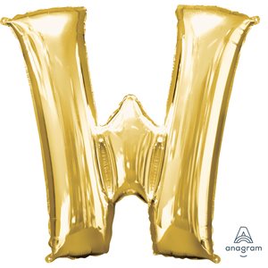 32''M.LETTER W GOLD H / S