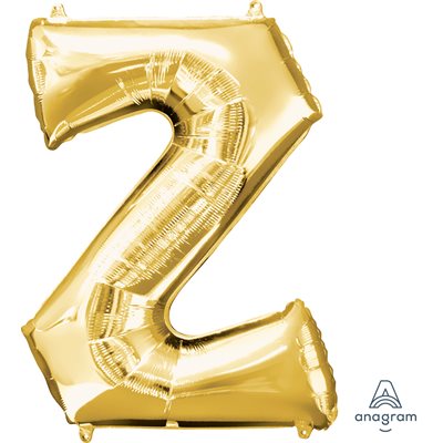 32''M. LETTTER Z GOLD H / S