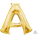 16''M.GOLD LETTER A