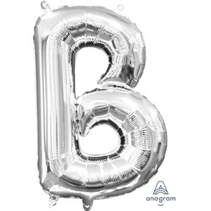 16''M. LETTER B SILVER