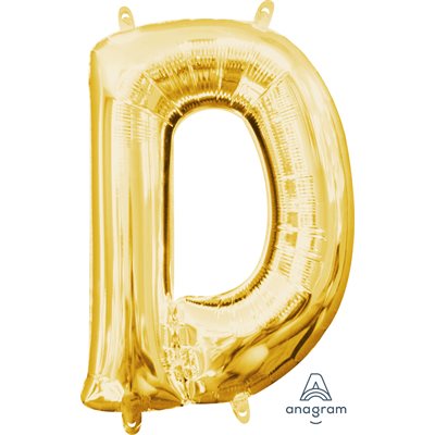 16''M.GOLD LETTER D