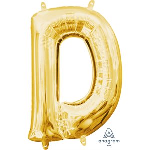 16''M.GOLD LETTER D