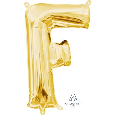 16''M. GOLD LETTER F