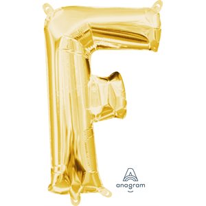 16''M. GOLD LETTER F