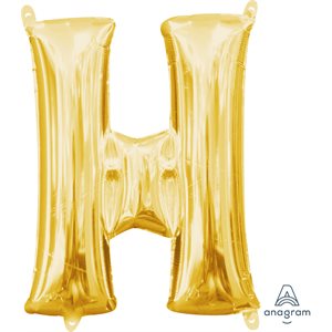 16''M.GOLD LETTER H