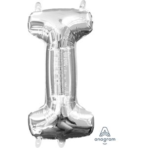 16''M. LETTER I SILVER