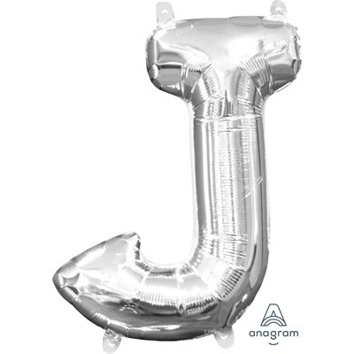 16''M. LETTER J SILVER