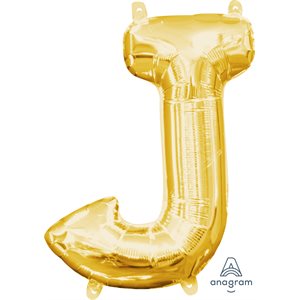 16" M.GOLD LETTER J