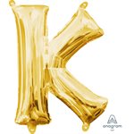 16''M.GOLD LETTER K