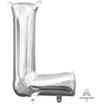 M.16'' LETTRE L  ARGENT