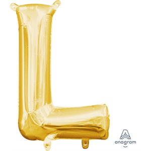 16''M.GOLD LETTER L