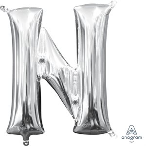 M.16'' LETTRE N ARGENT