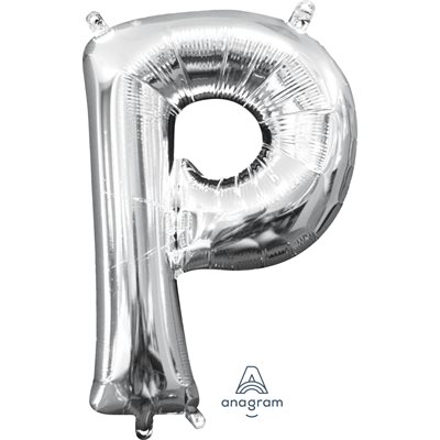 16''M.LETTER P SILVER