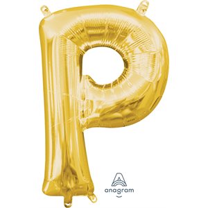 16'' M. GOLD LETTER P