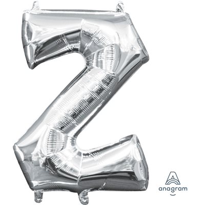 16'' M. LETTER Z SILVER