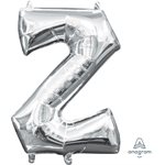 16'' M. LETTER Z SILVER