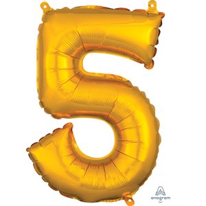 16''M.GOLD NUMBER 5