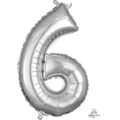 16''M.SILVER NUMBER 6