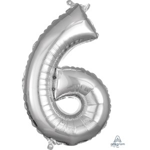 16''M.SILVER NUMBER 6