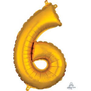 16''M.GOLD NUMBER 6