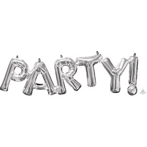 M.33''X9'' PARTY ARGENT